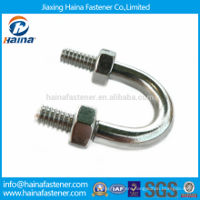 High Tensile 304/316 Stainless Steel U Bolts with Nuts